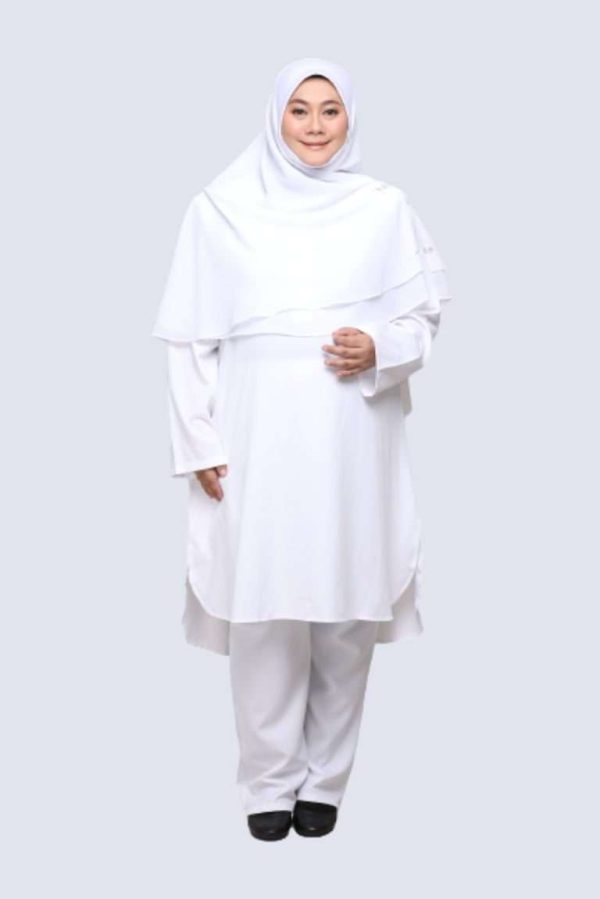 Wardah Suit – White