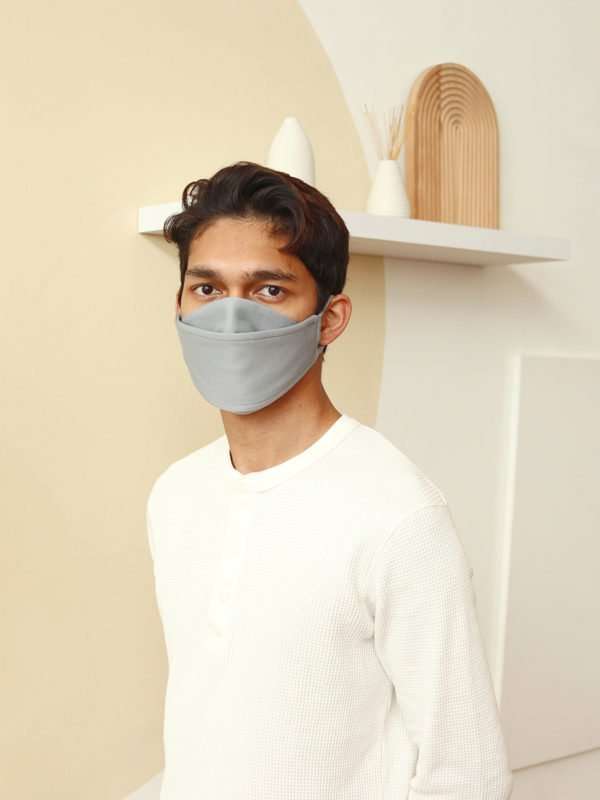 Luxe Basic Facemask – Grey