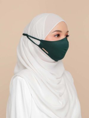 Basic Facemask – Emerald Green