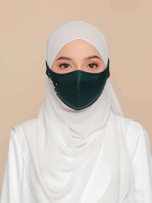 Exclusive Facemask Emerald Green