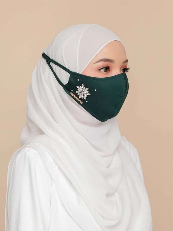 Exclusive Facemask Emerald Green