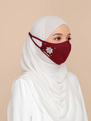 Exclusive Facemask Maroon