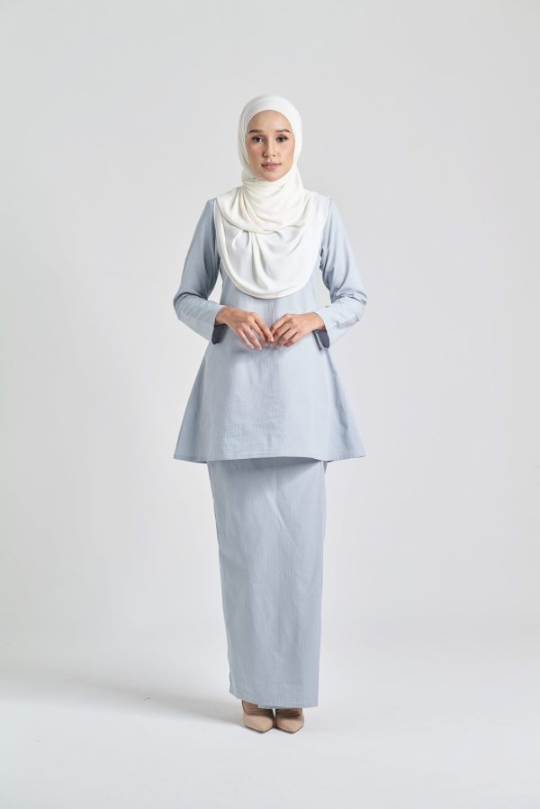 Ailiy Kurung in Light Blue