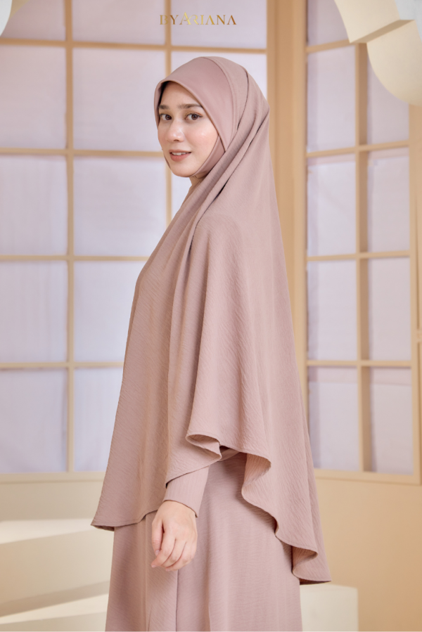 Ameena Mini Telekung Mocha