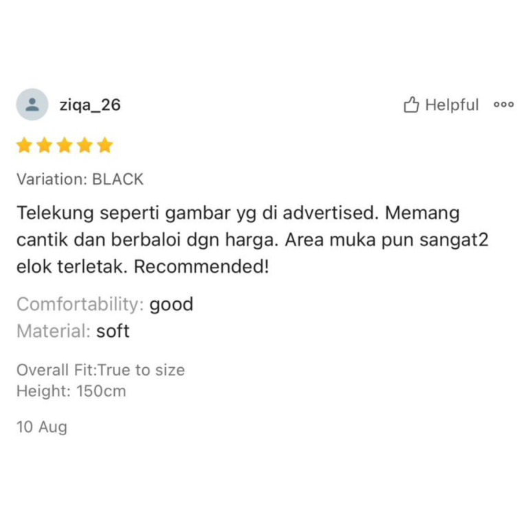 "Cantik Seperti Diadvertised...Area Muka Pun Terletak Elok"