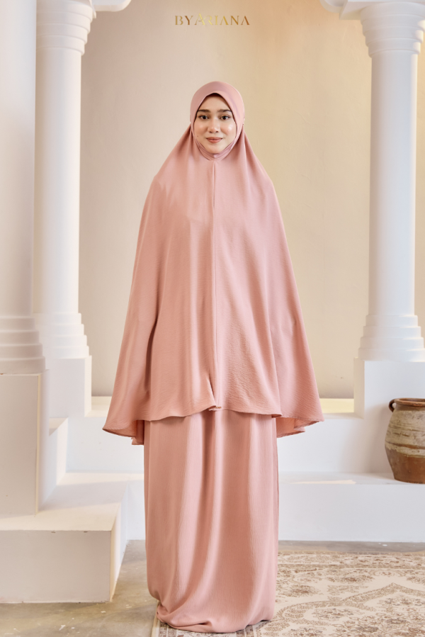 Telekung Irdina In Pink