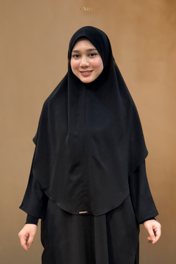 Tudung Sarung Noura Bidang 48′ in Black