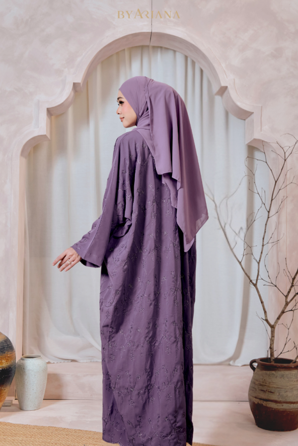 Abaya Tihani In Purple