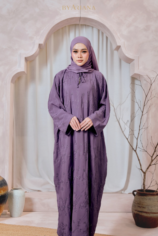 Abaya Tihani In Purple