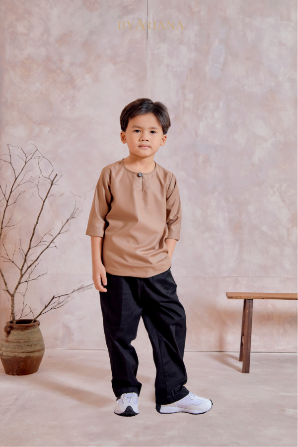 Kurta Raeef Kids In Mocha