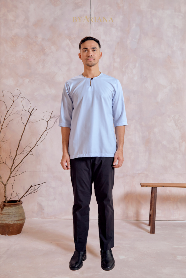 Kurta Raeef In Baby Blue