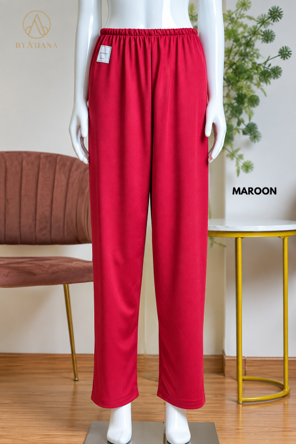 FlowPants (Innerwear) in Maroon